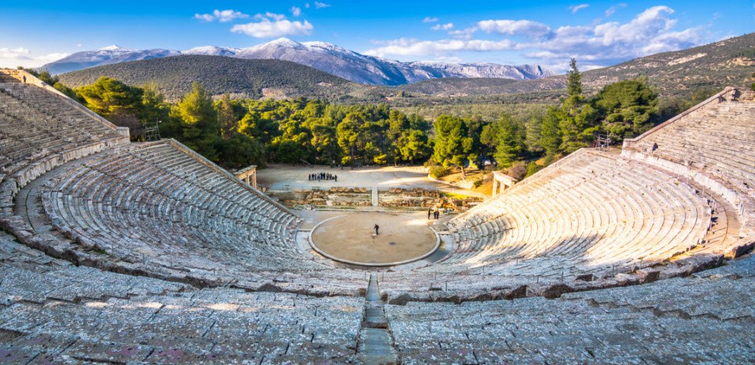 Epidaurus Ancient Theatre, Peloponnese, Greece